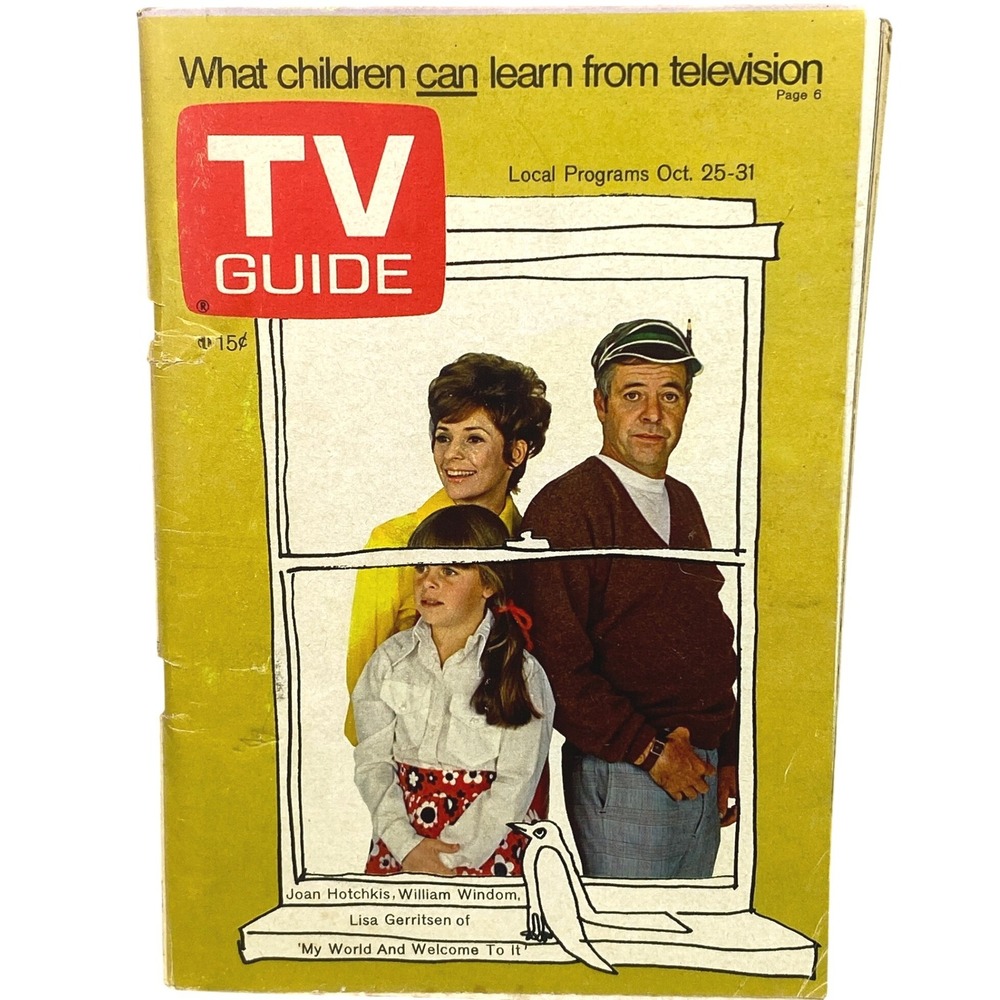 Vintage 1969 TV Guide Ford Truck Budweiser Ads Retro‎ Ephemera Sophia Loren
